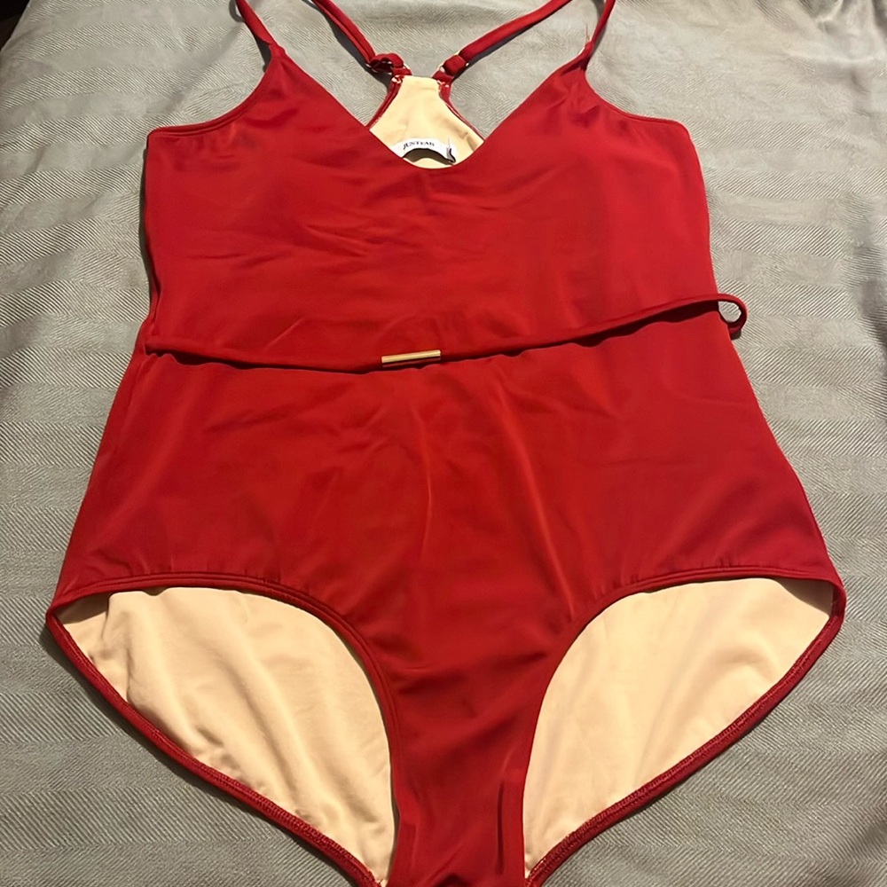 Red one piece